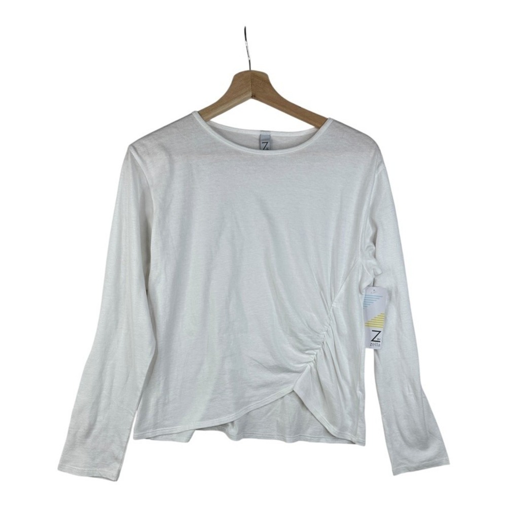 NWT Z by Zella Girls White Top Size 14/16‎